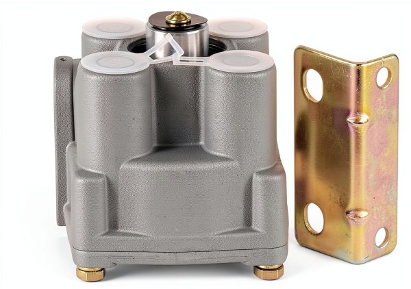 Brake Relay Valve HPOPUAUTO 2‑Port Silver-1