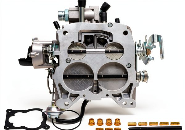 condgreemee 4 Barrel Carburetor for Chevy Cars-7