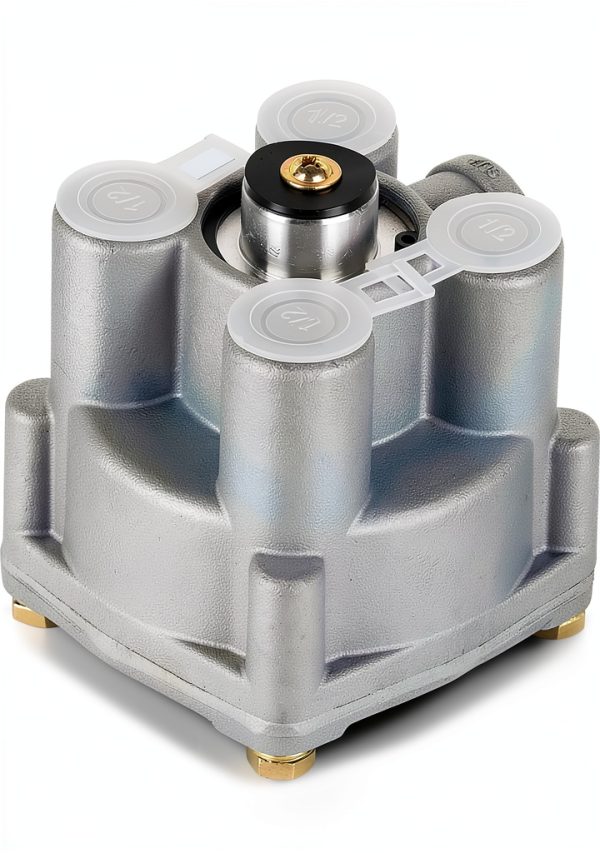 Brake Relay Valve HPOPUAUTO 2‑Port Silver-3