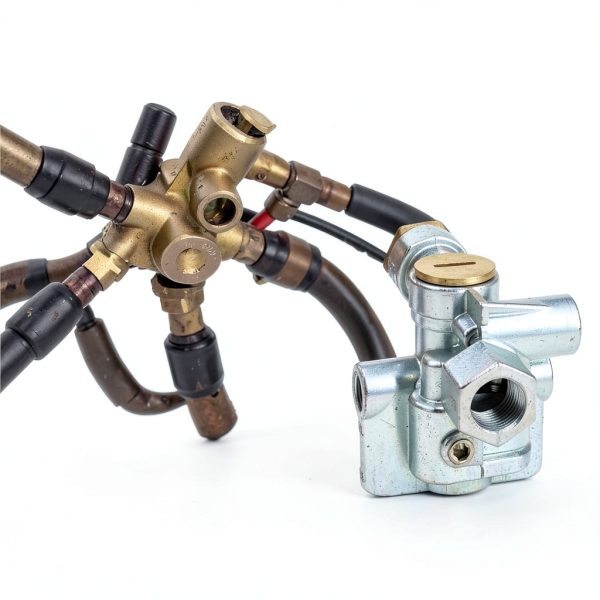 ATRACYPART Spring Brake Valve Zinc Alloy 110700-3