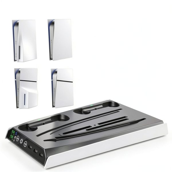 PlayStation 5 Cooling Stand Fenolical Large White-5