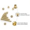 Alloypro 120pcs Phillips Binding Screws for Scrapbooks & Belts-2
