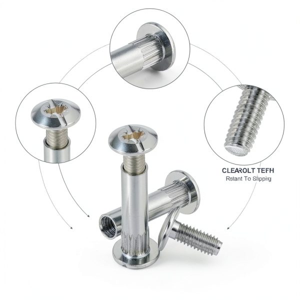 PATIKIL Binding Screw Posts 20 Set Steel Fasteners for DIY-2