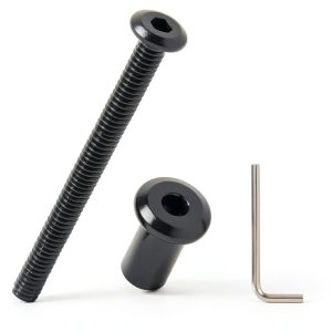 M6-1.0 x 75mm Flat Head Binding Screws – Fayeploo Stainless Black Set-0
