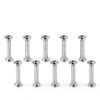 Bettomshin M4 Binding Screw 10pcs Nickel Plated Carbon Steel Kit-2