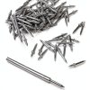 Double Headed Skirting Nails 100 Pack Traceless Invisible Trim for MDF-0