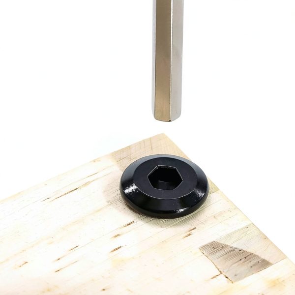 M6-1.0 x 75mm Flat Head Binding Screws – Fayeploo Stainless Black Set-4