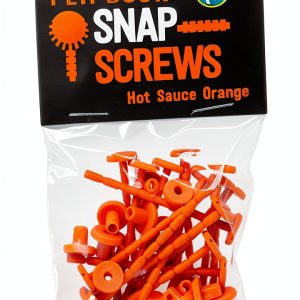 Andymation Snap Screws Orange for Flipbook Binding Screws & Studs-0