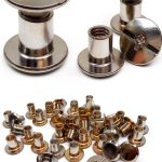 Chicago Binding Screws Post DANCEPANDA 50pcs Metal Cross Head 5x6mm-0
