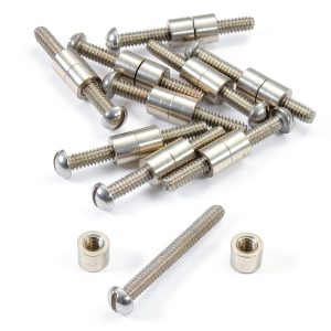 Loveless Fasteners 0.250 x 6-32US x 1.15in Nickel Silver/SS 10 CKK-0