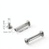 Bettomshin M4 Binding Screw 10pcs Nickel Plated Carbon Steel Kit-1