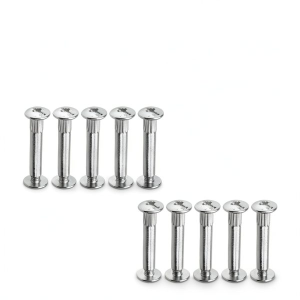 Bettomshin M4 Binding Screw 10pcs Nickel Plated Carbon Steel Kit-3