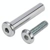 20 Pack M4 x 16mm Binding Screws, 304 Stainless Steel Bingding Post Screw Kits for DIY Leather Fastener, Photo Albums, Scrapbook, Belt Buckle Stainless Steel Binding Bolts with Hex Wrench-4