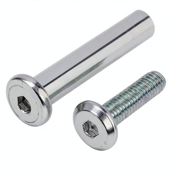 20 Pack M4 x 16mm Binding Screws, 304 Stainless Steel Bingding Post Screw Kits for DIY Leather Fastener, Photo Albums, Scrapbook, Belt Buckle Stainless Steel Binding Bolts with Hex Wrench-4