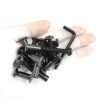 Black M6 Hex Drive Socket Cap Bolts Kit 30 Sets by ALLOYPRO-4