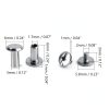 Screw Post M3 x 6mm Binding Screw Juvielich 10 Set Small Stainless-1