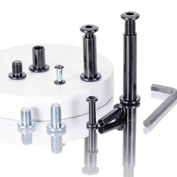 Binding Post Screw uxcell 20 Set Stainless Steel with Wrench-3