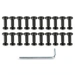 Binding Post Screw uxcell 20 Set Stainless Steel with Wrench-0
