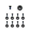LTKJ Snowboard Binding Screws Stainless Steel 12 Pack Mixed M6 Lengths-1
