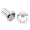 Glvaner 40 Sets M3 x 6mm Binding Screws, 304 Stainless Steel 18-8, Cross Head Chicago Screw Bingding Post Screw Kits for DIY Leather, Photo Albums, Bookbinding, Scrapbook, Belt-2