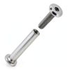 20 Pack M4 x 16mm Binding Screws, 304 Stainless Steel Bingding Post Screw Kits for DIY Leather Fastener, Photo Albums, Scrapbook, Belt Buckle Stainless Steel Binding Bolts with Hex Wrench-5