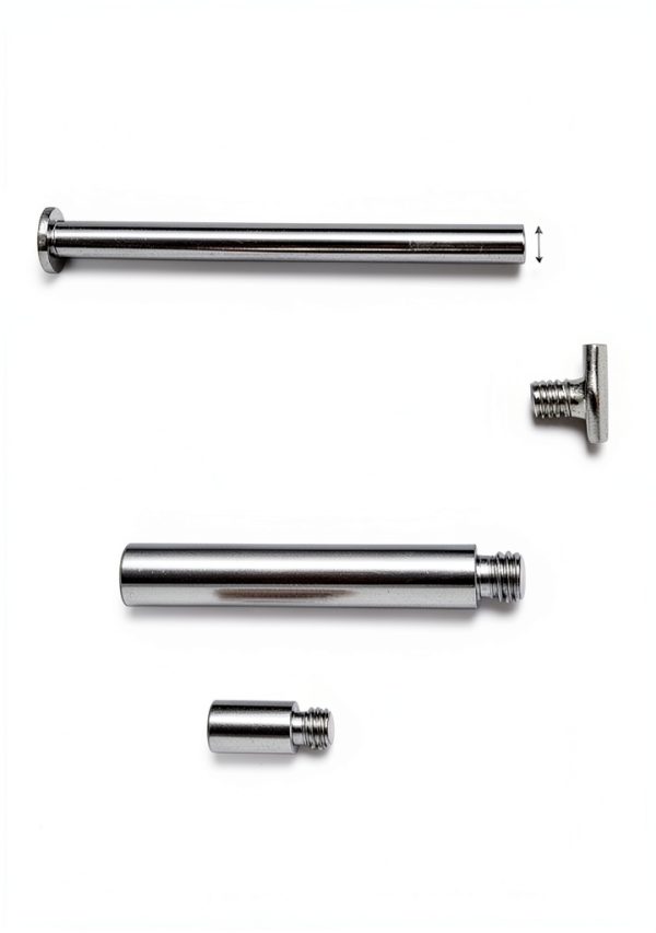 2 Pack Chicago Screws and 12 PCS Scrapbook Extension Posts - Album Binding Posts Replacement for Refillable Photo Albums, Scrapbooks, and DIY Craft Pages-1