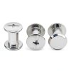 Glvaner 40 Sets M3 x 6mm Binding Screws, 304 Stainless Steel 18-8, Cross Head Chicago Screw Bingding Post Screw Kits for DIY Leather, Photo Albums, Bookbinding, Scrapbook, Belt-5