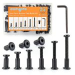 Black M6 Hex Drive Socket Cap Bolts Kit 30 Sets by ALLOYPRO-0