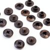 1/8" Black Chicago Screws & Binding Posts Fasteners for Leather Straps/Belts, Kydex Holster/Sheath Repair or Rivet Parts Replacement, Thru Hole Open Slot Design. Made in USA-2