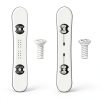 72Pcs Snowboard Binding Screw Set - Two Sizes Snowboarding Mounting Screws with Screw Washers, Fits Most Snowboards Ski Sport Bindings Discs Replacement (M6 × 16mm + 14mm)-2